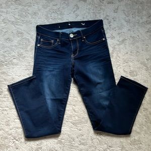 Express cropped jean legging